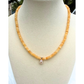 Topaz Semi-Precious Stone Beaded Necklace