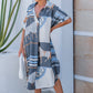Equestrian Escape Silk Blend Midi Dress | The Gussied Goose Boutique