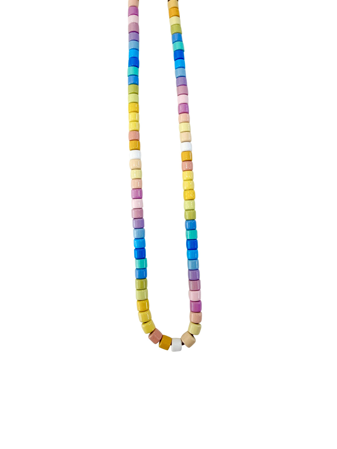 Gemelli Candy Pop Pastel Beaded Choker Necklace