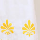 Sunny Side Dress | White Embroidered Scallop Hem Shift Dress