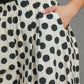 Polka Dot Palazzo Pants | Off White Wide Leg Pants | The Gussied Goose Boutique
