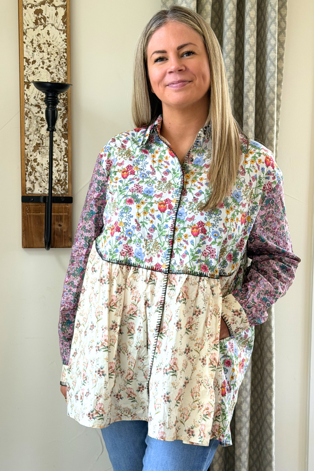 Texas Wildflower Tunic