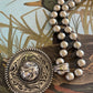 Sombrero Pendant Necklace – Silver Beaded Convertible Statement Jewelry