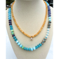 Topaz Semi-Precious Stone Beaded Necklace