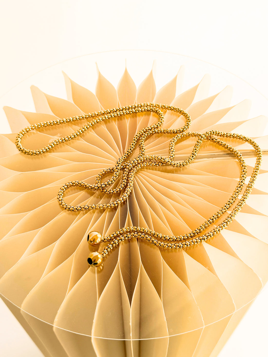 Alex Necklace - Gold Rope
