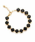 Crystal Rhinestone Bracelet, Black