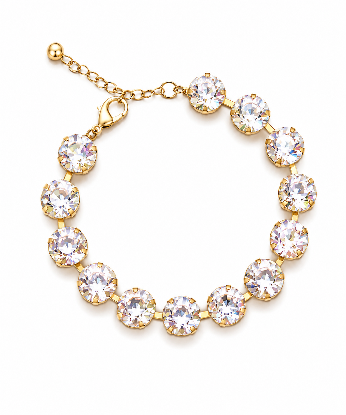 Crystal Rhinestone Bracelet, Clear