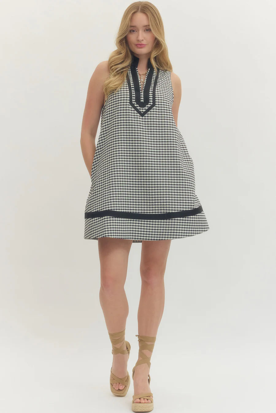 The Gingham Grace Dress