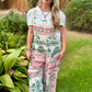 Flour Sack Cotton Jumpsuit, Magnolia Horse Print