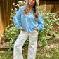 Bow Denim Top