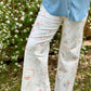 Heirloom Stitch Twill Pants
