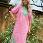 Blushing Botanica Caftan
