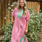 Blushing Botanica Caftan