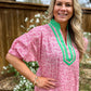 Blushing Botanica Caftan