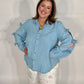 Bow Denim Top