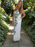 Heirloom Bloom Dress | Organic Cotton Hand Block Print Maxi Dress