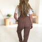 Desert Days Overalls | Mauve Western Print Wide Leg Overalls