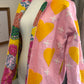 Heirloom Heart Jacket | Pink & Yellow Reversible Embroidered Jacket