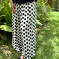 Polka Dot Palazzo Pants | Off White Wide Leg Pants | The Gussied Goose Boutique