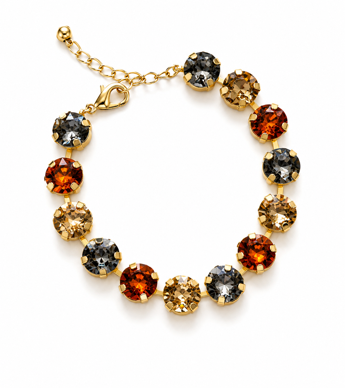 Crystal Rhinestone Bracelet, Autumn