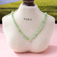 Jade Semi-Precious Stone Beaded Necklace