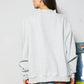 Women's Texas Embroidered Mock Neck Sweatshirt | Collegiate Pullover | The Gussied Goose Boutique