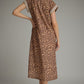 Wild Leopard Midi Dress | Braided Appliqué Leopard Dress | The Gussied Goose Boutique