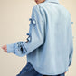 Bow Denim Top