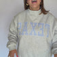 Women's Texas Embroidered Mock Neck Sweatshirt | Collegiate Pullover | The Gussied Goose Boutique