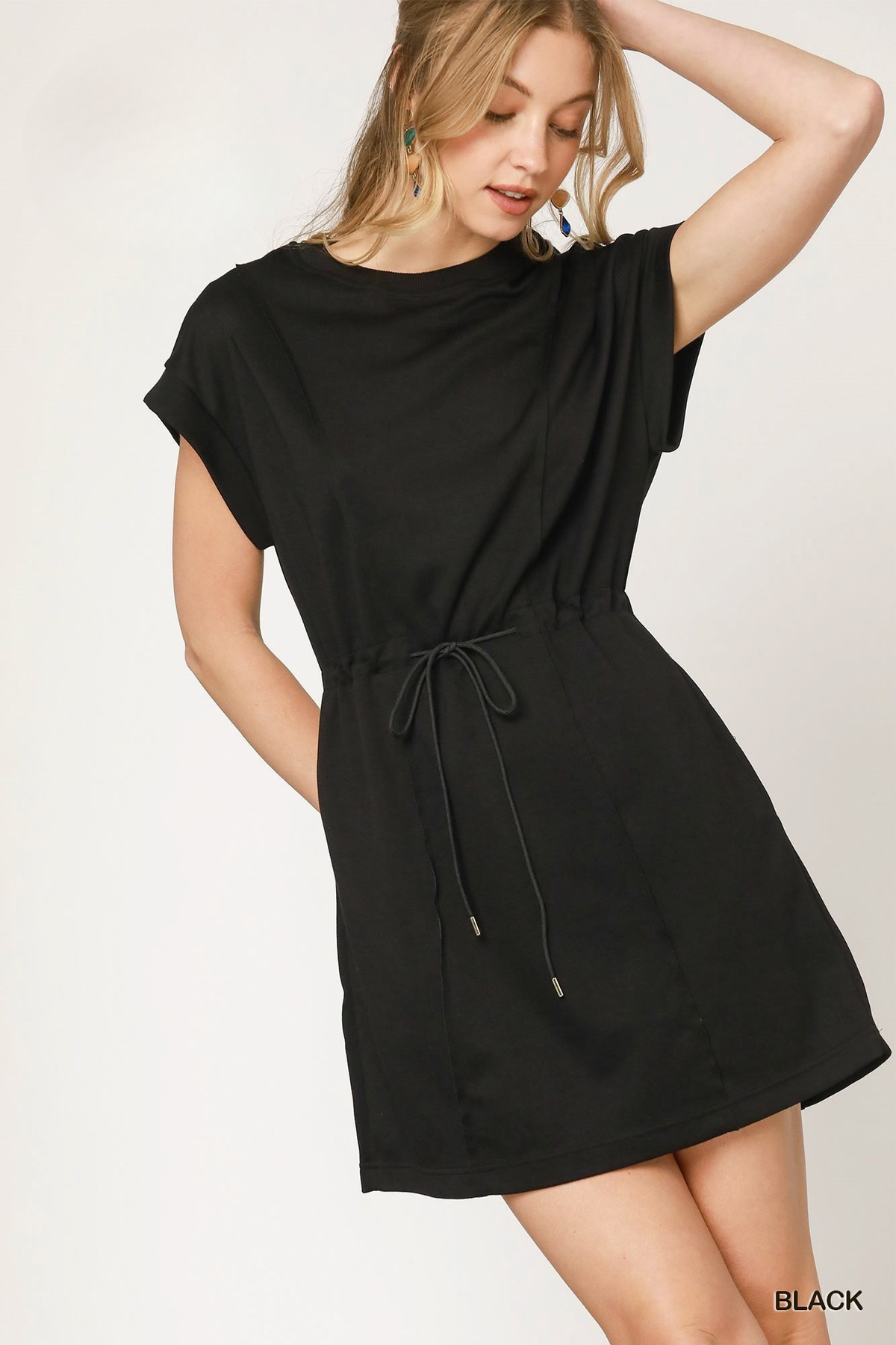 Luxeknit Dress, Black